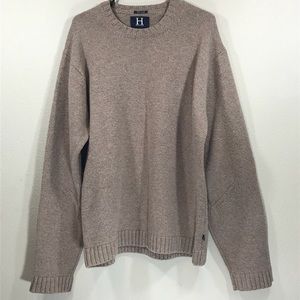 Brown Vintage Italian Lambswool pullover sweater